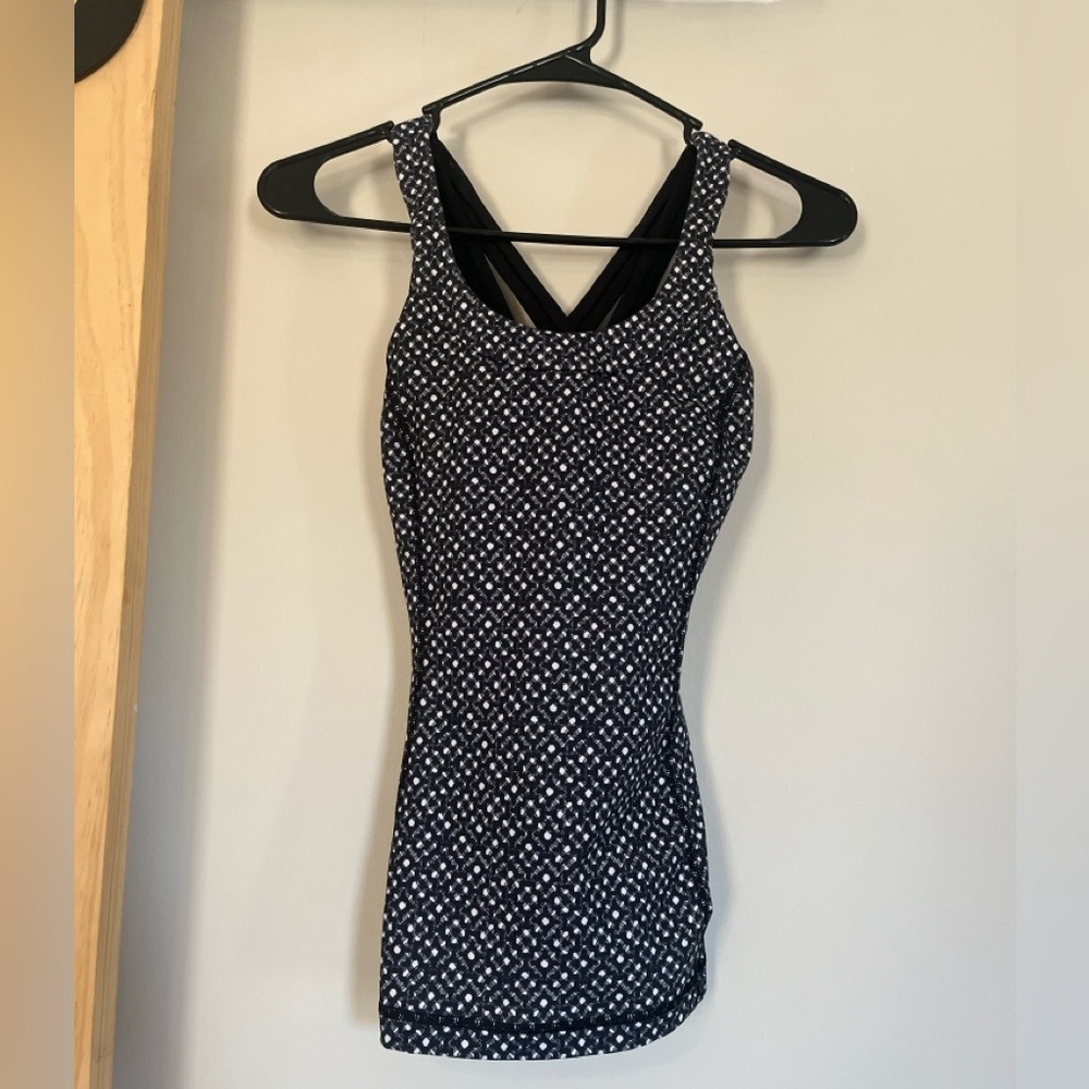 Lululemon Crossed-Back Workout Tank